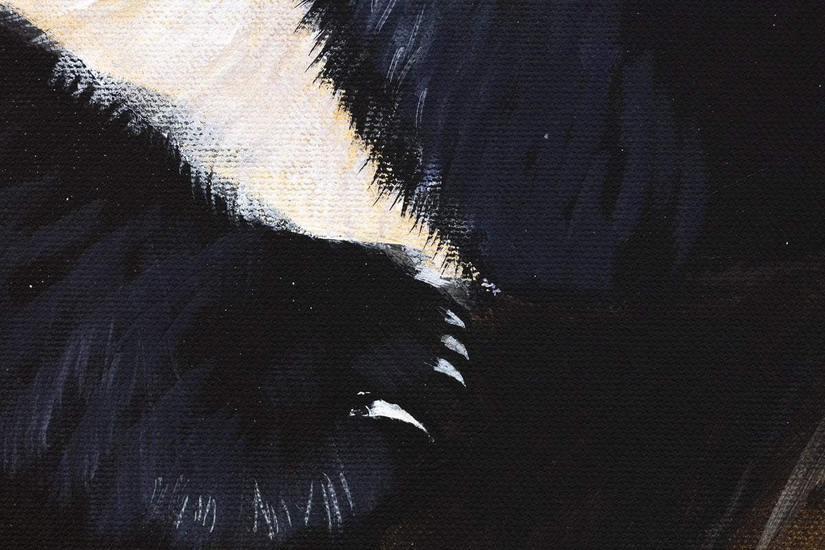 Pandemonium 2 - Original - SOLD by artist Faye Nasser Joley - Wyecliffe Galleries