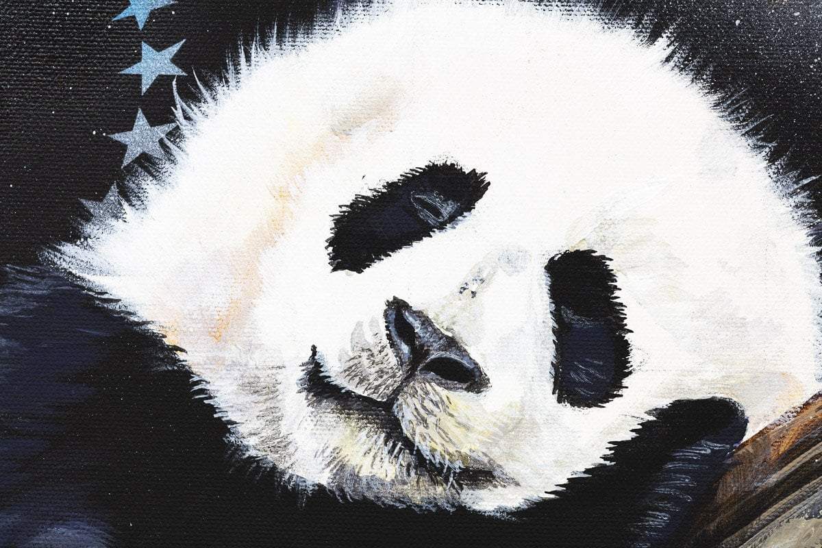 Pandemonium 2 - Original - SOLD by artist Faye Nasser Joley - Wyecliffe Galleries