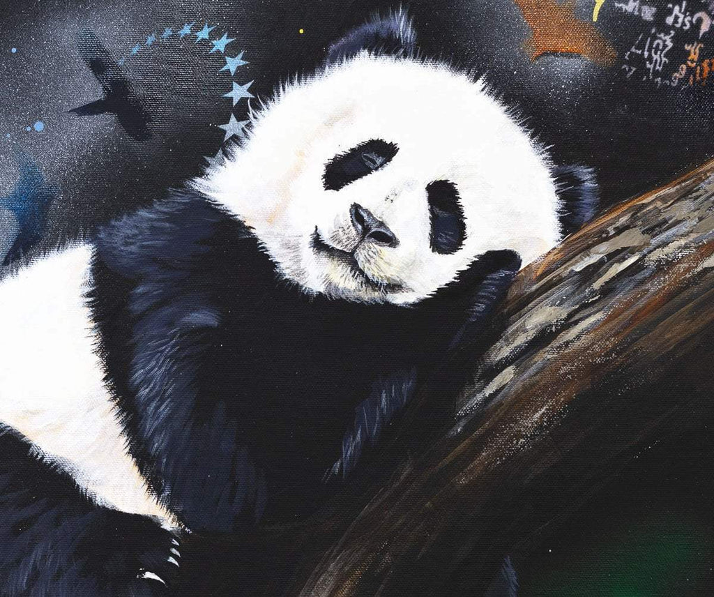 Pandemonium 2 - Original - SOLD by artist Faye Nasser Joley - Wyecliffe Galleries