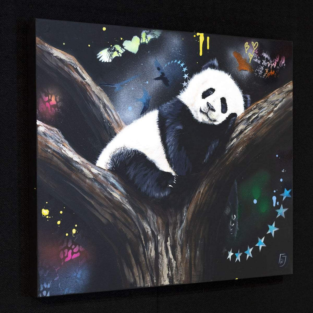 Pandemonium 2 - Original - SOLD by artist Faye Nasser Joley - Wyecliffe Galleries