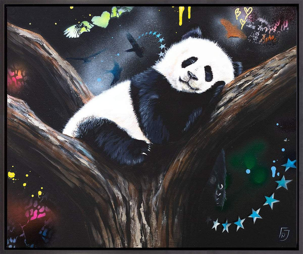 Pandemonium 2 - Original - SOLD by artist Faye Nasser Joley - Wyecliffe Galleries