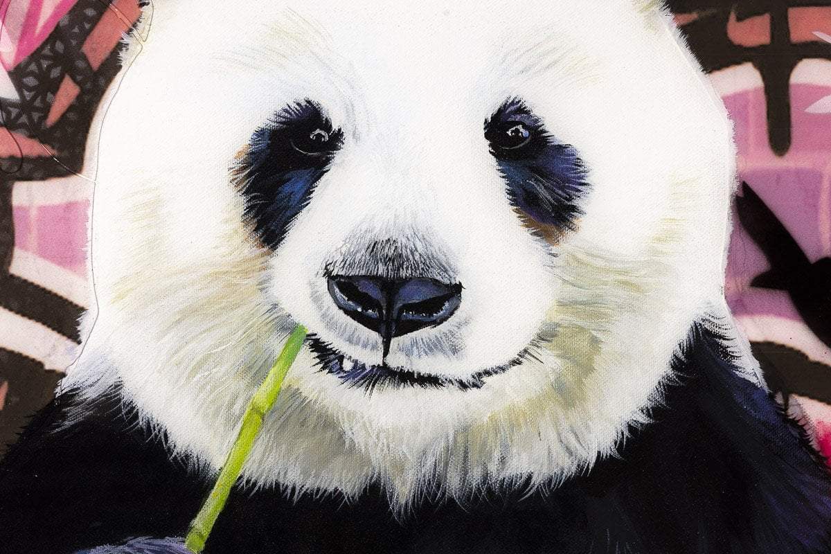 Pandemonium I - Original - SOLD by artist Faye Nasser Joley - Wyecliffe Galleries