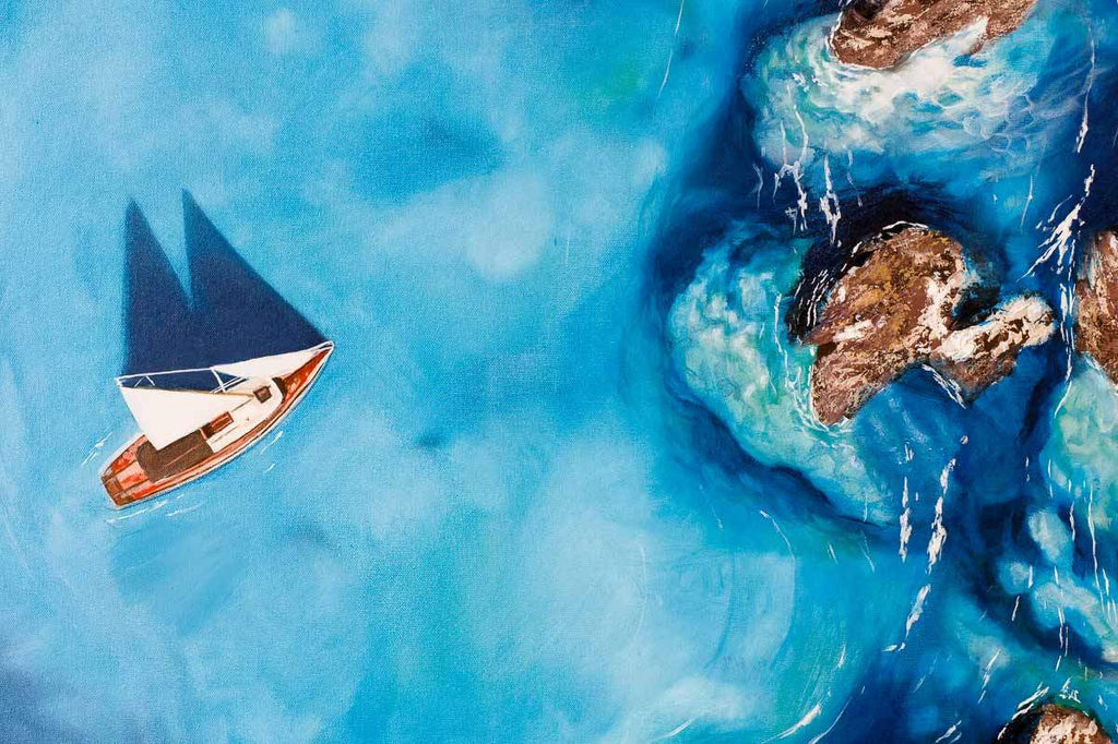 Perfect Solitude - Original by artist Faye Nasser-Joley - Wyecliffe Galleries