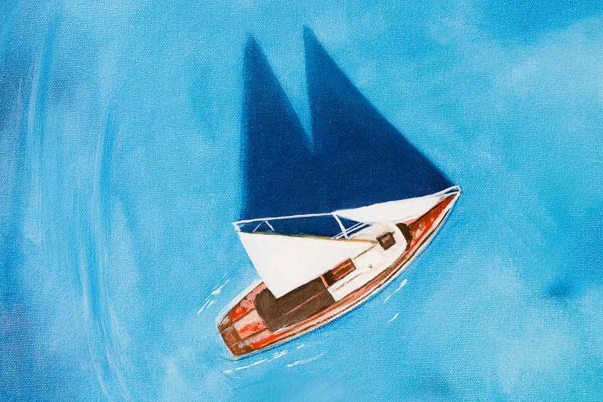 Perfect Solitude - Original by artist Faye Nasser-Joley - Wyecliffe Galleries