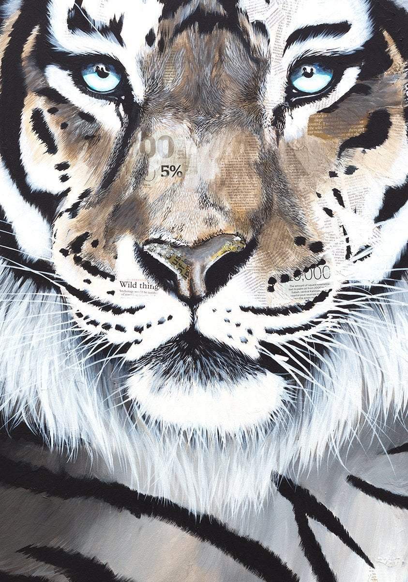 Piramal - Original by artist Faye Nasser-Joley - Wyecliffe Galleries