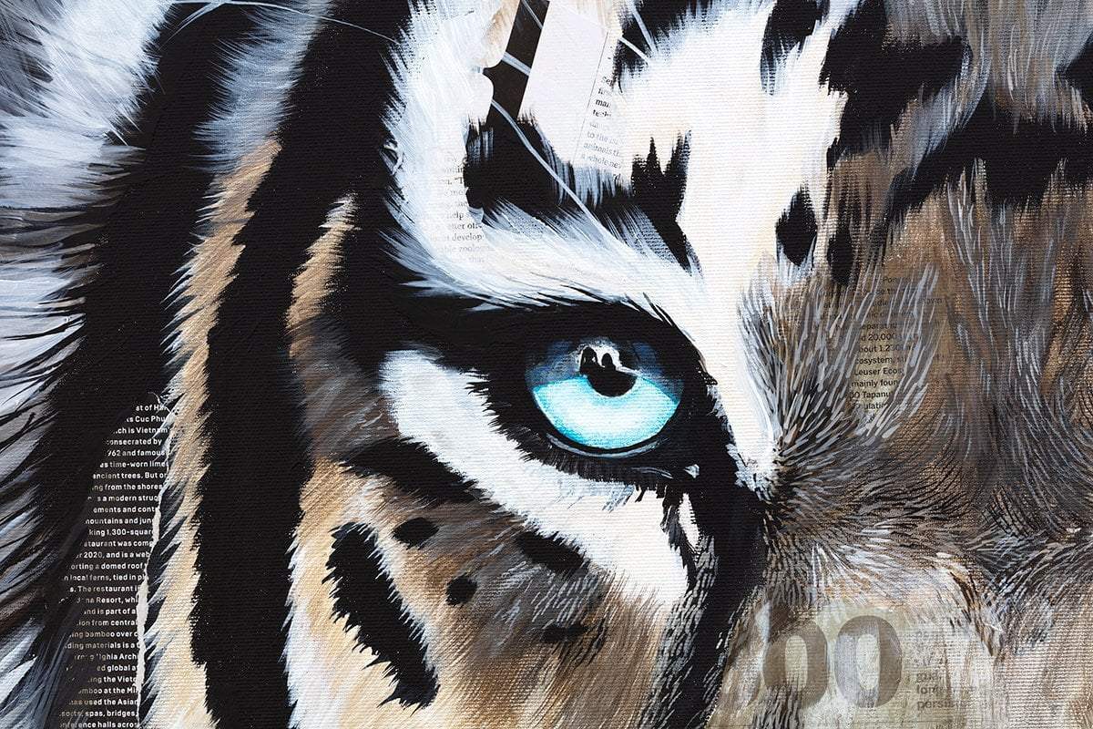 Piramal - Original by artist Faye Nasser-Joley - Wyecliffe Galleries