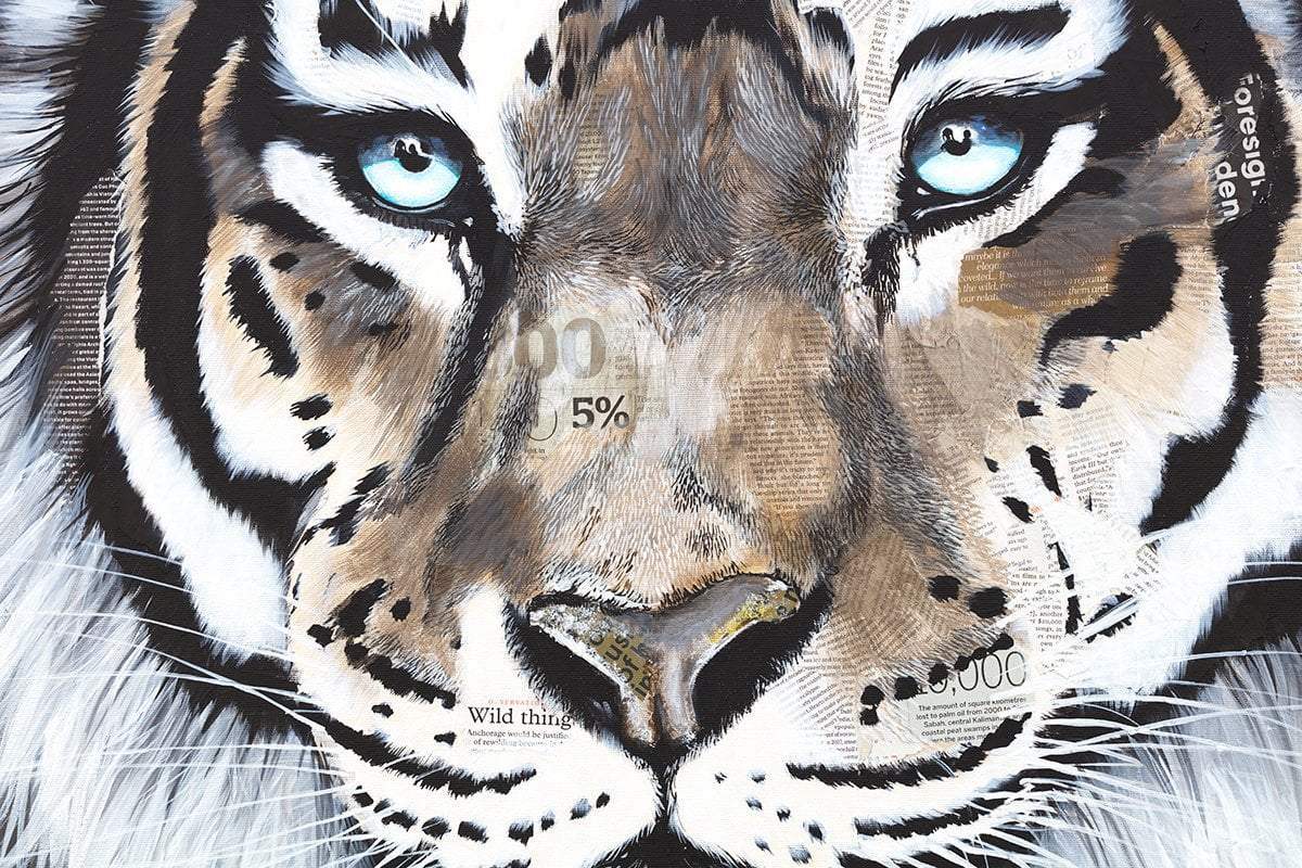 Piramal - Original by artist Faye Nasser-Joley - Wyecliffe Galleries