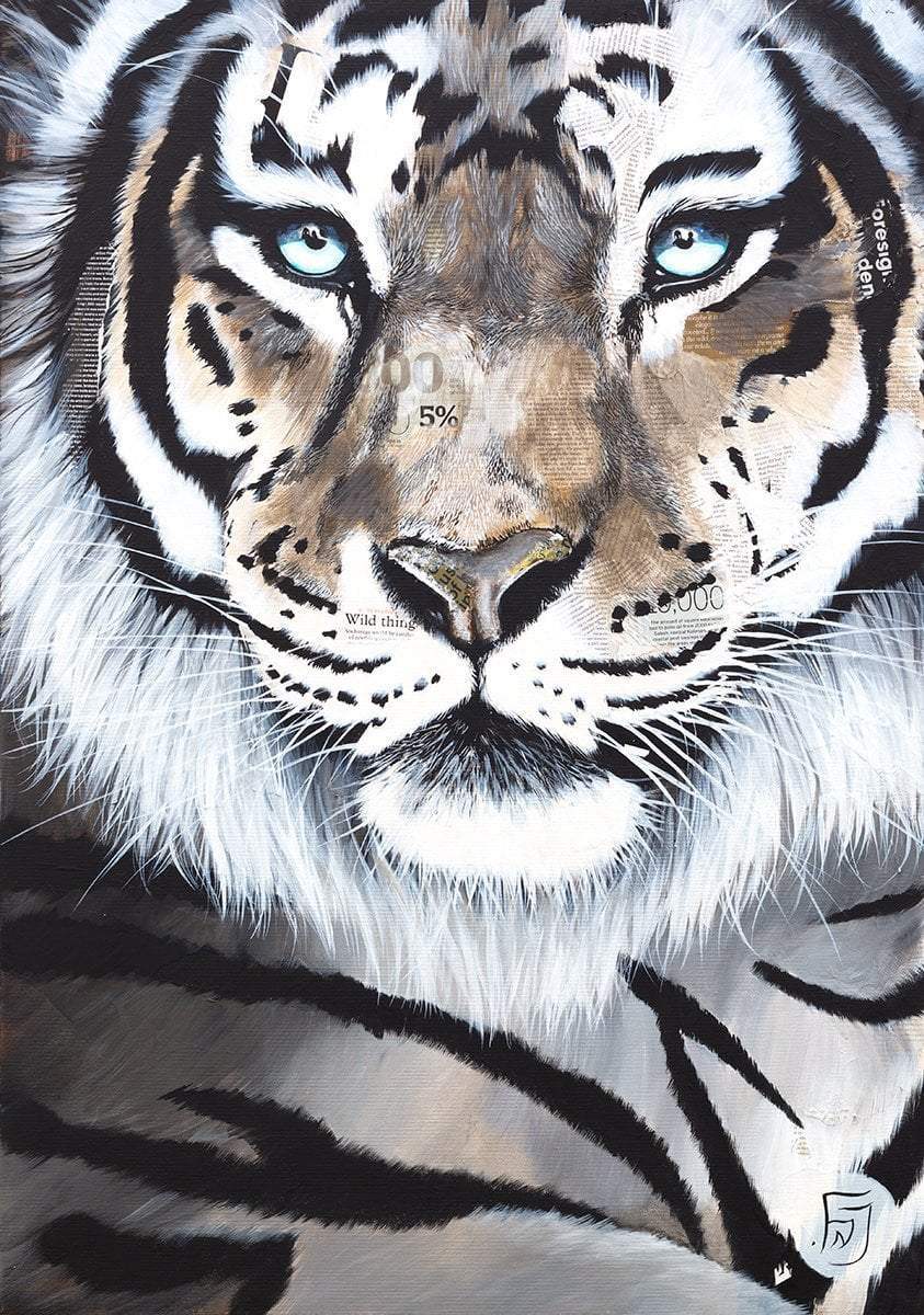 Piramal - Original by artist Faye Nasser-Joley - Wyecliffe Galleries