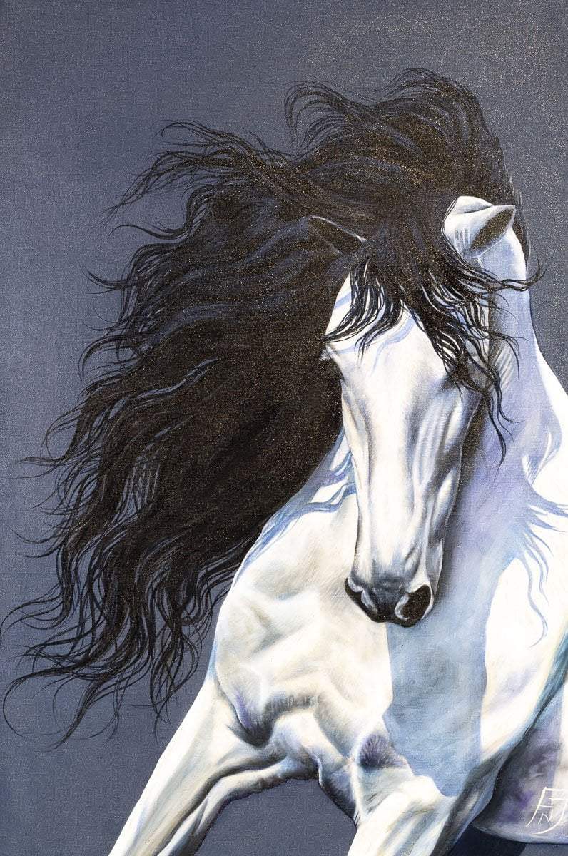 Raphael - Original - SOLD by artist Faye Nasser Joley - Wyecliffe Galleries