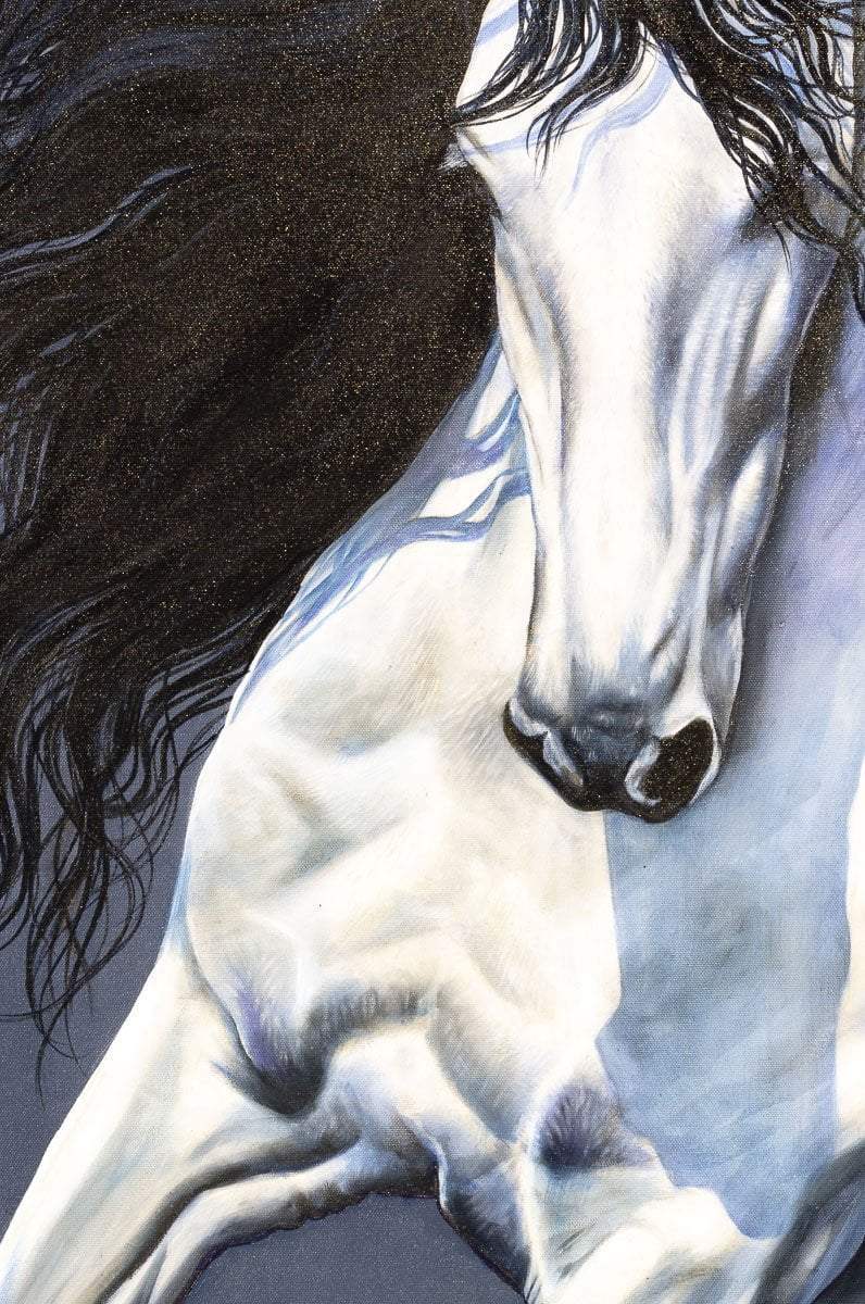 Raphael - Original - SOLD by artist Faye Nasser Joley - Wyecliffe Galleries