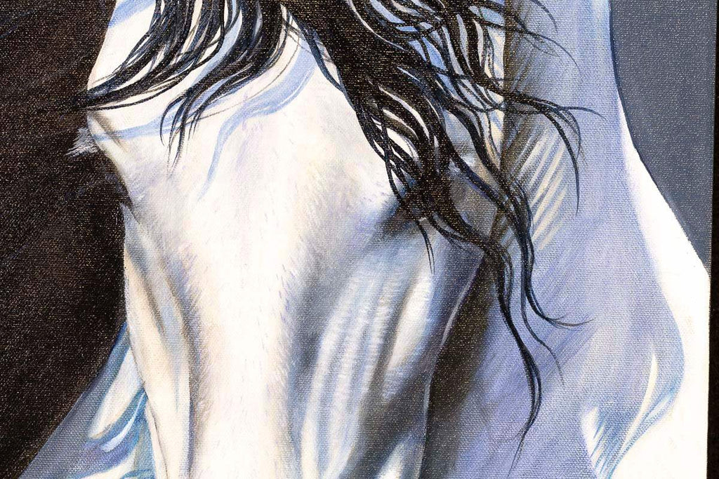 Raphael - Original - SOLD by artist Faye Nasser Joley - Wyecliffe Galleries