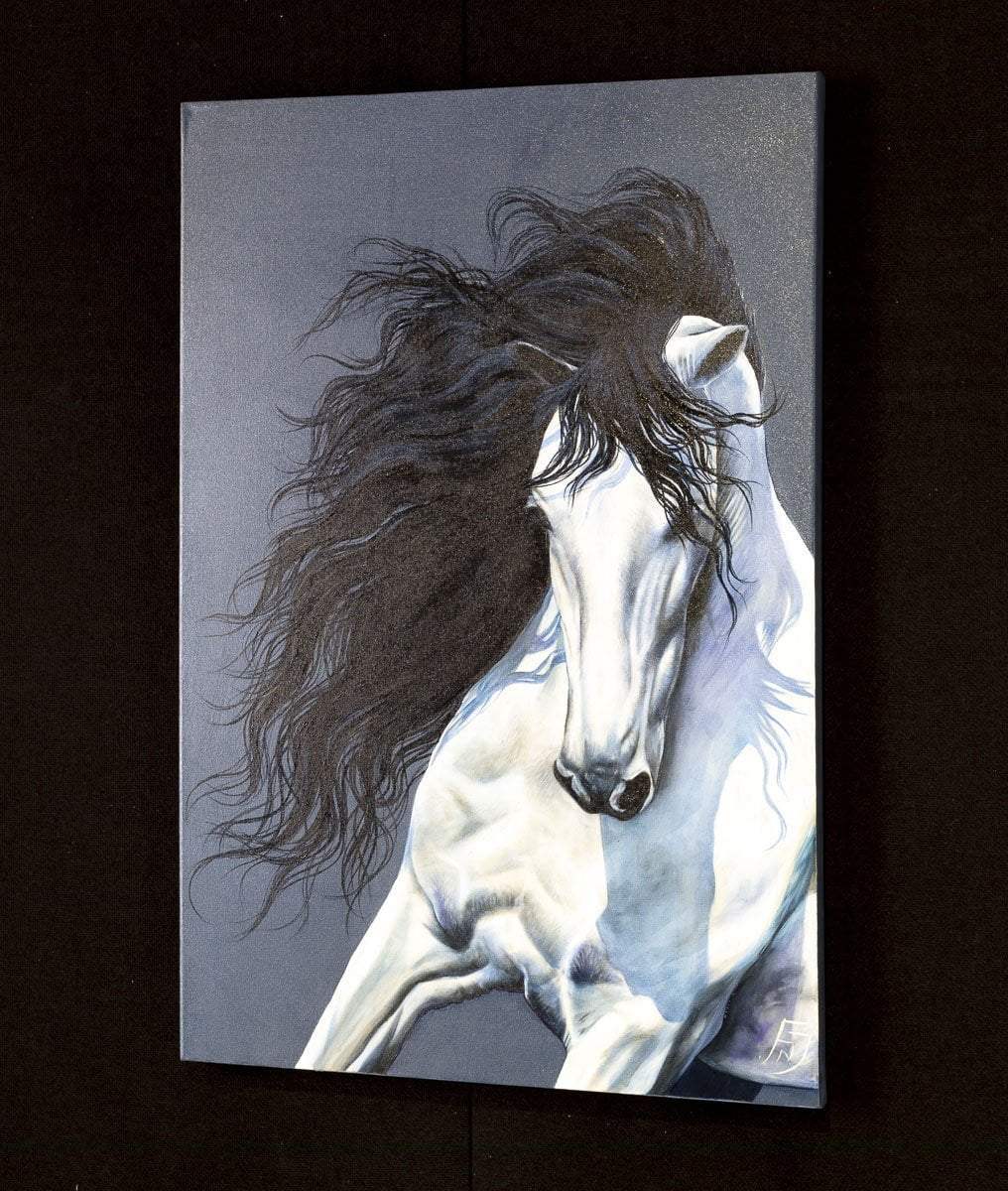 Raphael - Original - SOLD by artist Faye Nasser Joley - Wyecliffe Galleries