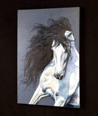 Raphael - Original - SOLD by artist Faye Nasser Joley - Wyecliffe Galleries