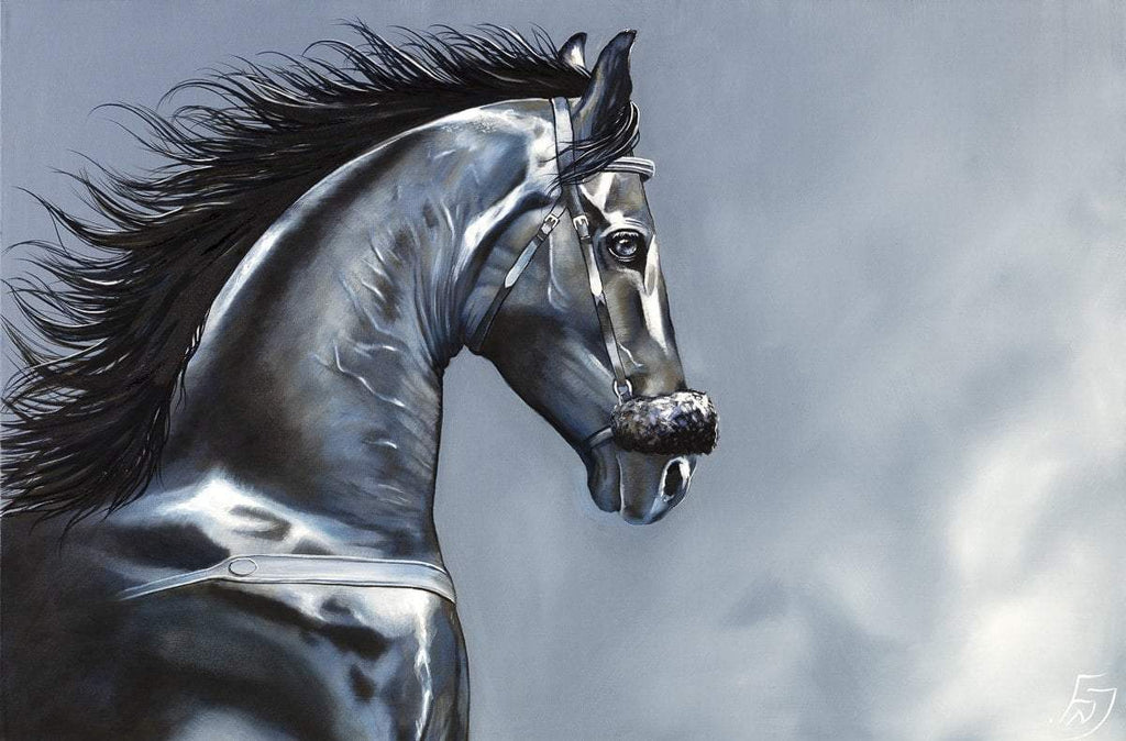 Roman - Original by artist Faye Nasser-Joley - Wyecliffe Galleries