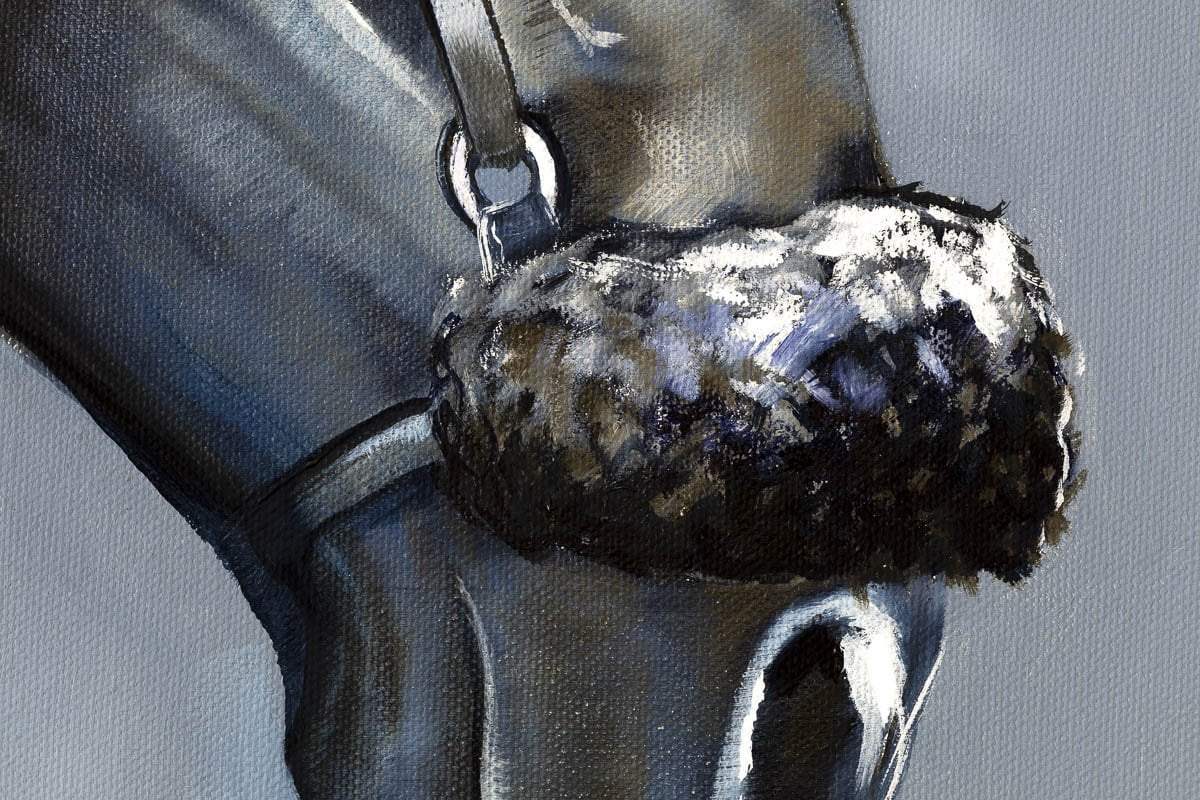 Roman - Original by artist Faye Nasser-Joley - Wyecliffe Galleries