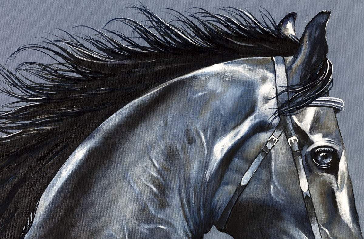 Roman - Original by artist Faye Nasser-Joley - Wyecliffe Galleries