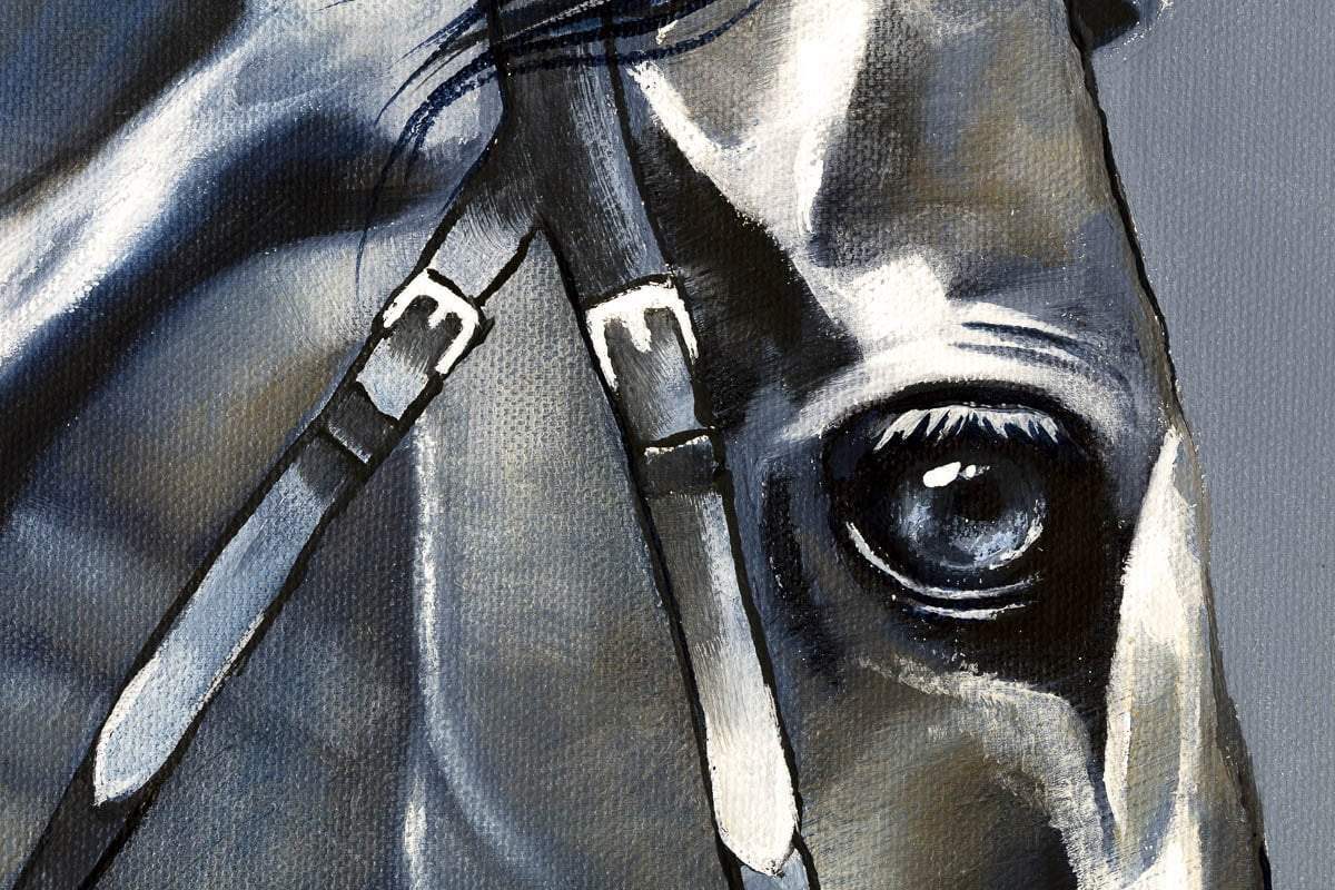 Roman - Original by artist Faye Nasser-Joley - Wyecliffe Galleries