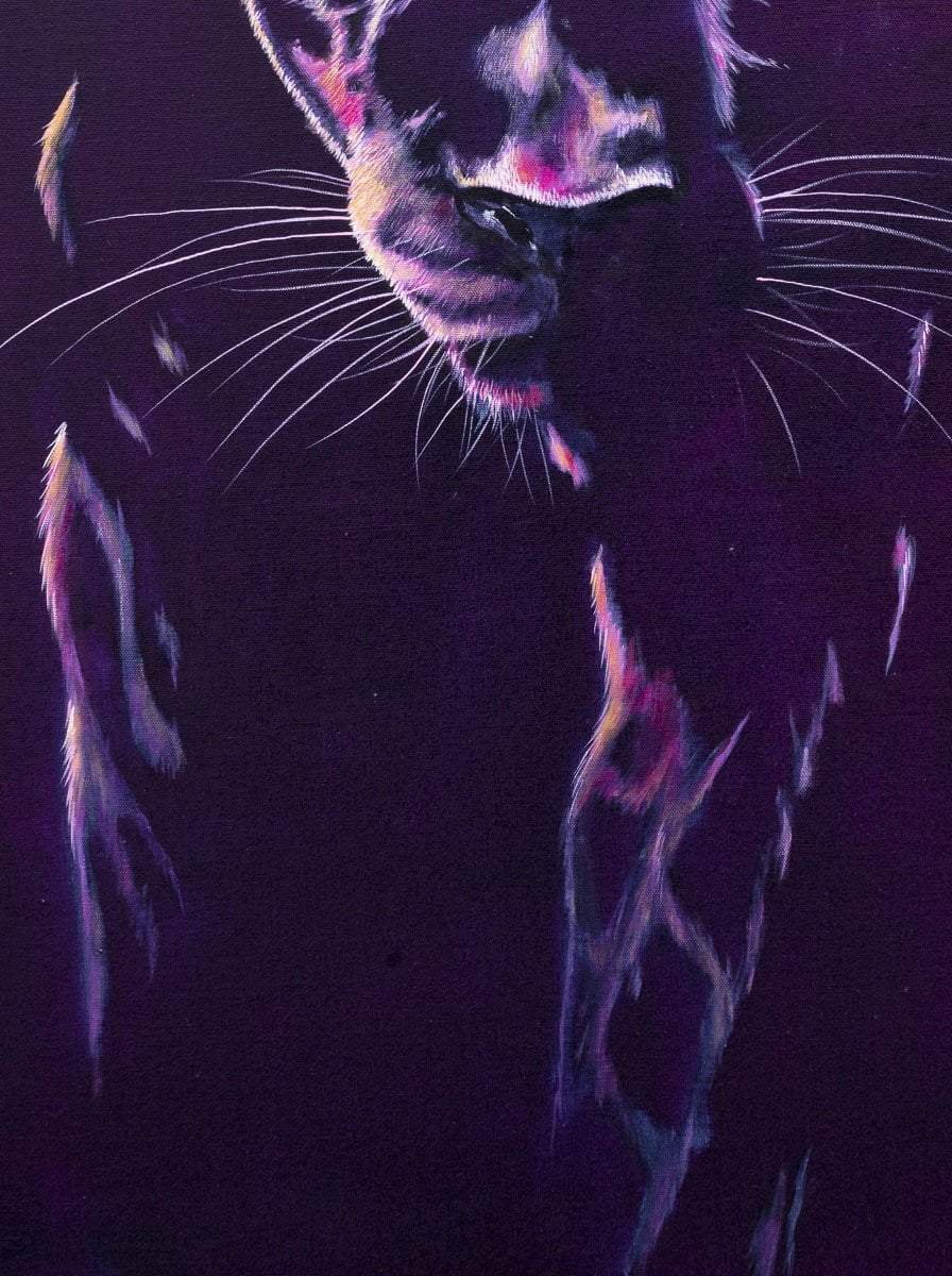 Rubellite - Original - SOLD by artist Faye Nasser Joley - Wyecliffe Galleries