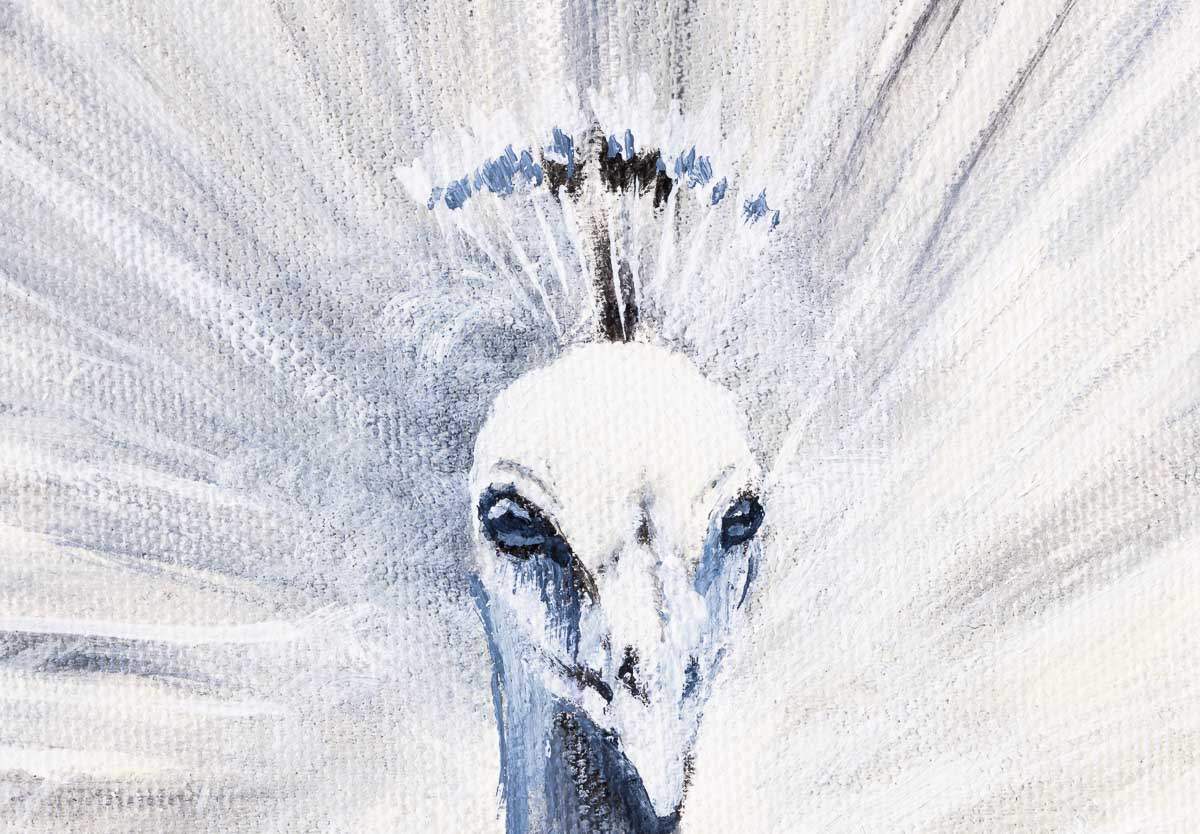 Sakshi - Original by artist Faye Nasser-Joley - Wyecliffe Galleries