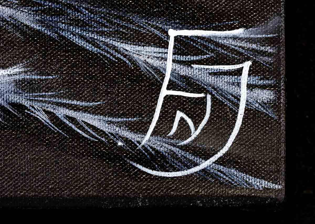 Sakshi - Original by artist Faye Nasser-Joley - Wyecliffe Galleries