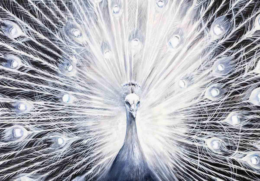 Sakshi - Original by artist Faye Nasser-Joley - Wyecliffe Galleries