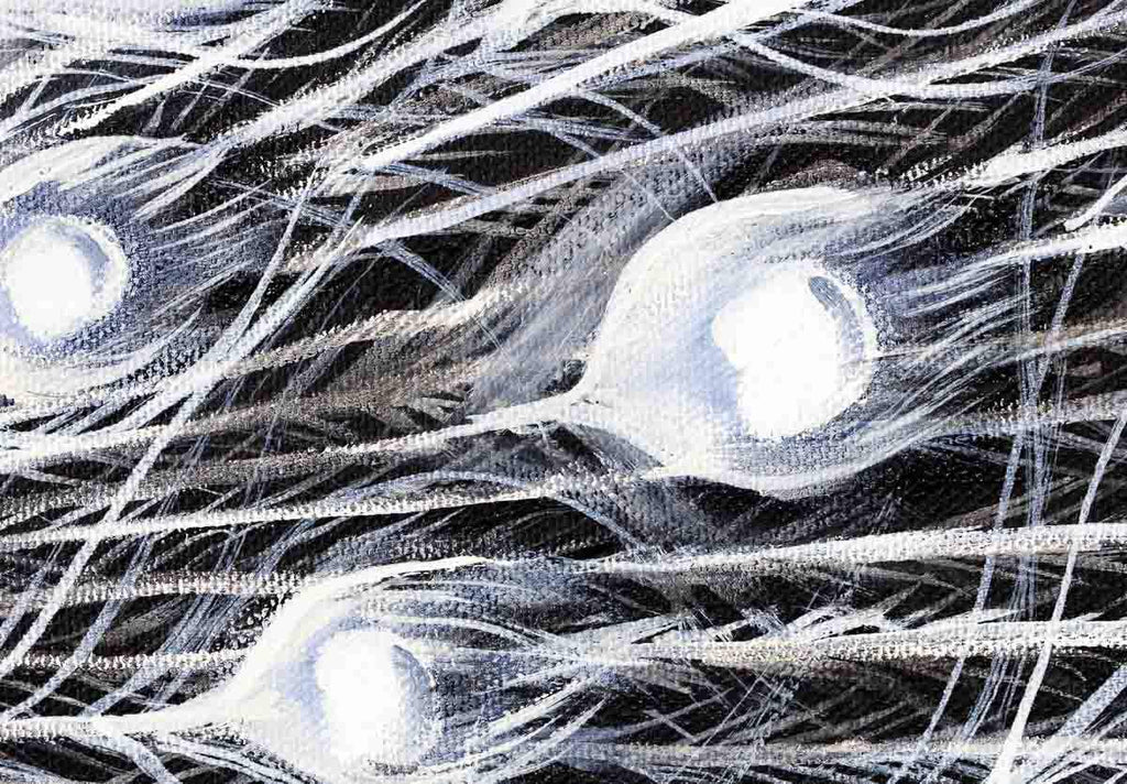 Sakshi - Original by artist Faye Nasser-Joley - Wyecliffe Galleries