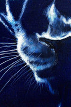 Sapphire - Original - SOLD by artist Faye Nasser Joley - Wyecliffe Galleries