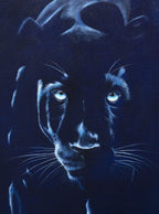 Sapphire - Original - SOLD by artist Faye Nasser Joley - Wyecliffe Galleries