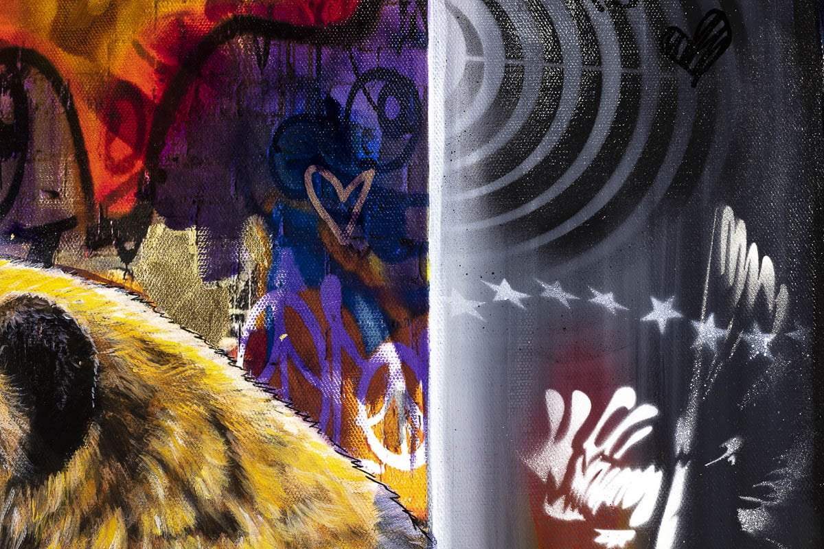 Seek - Original - SOLD by artist Faye Nasser Joley - Wyecliffe Galleries