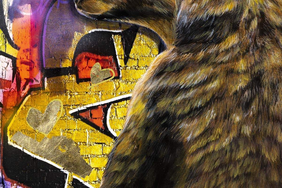 Seek - Original - SOLD by artist Faye Nasser Joley - Wyecliffe Galleries