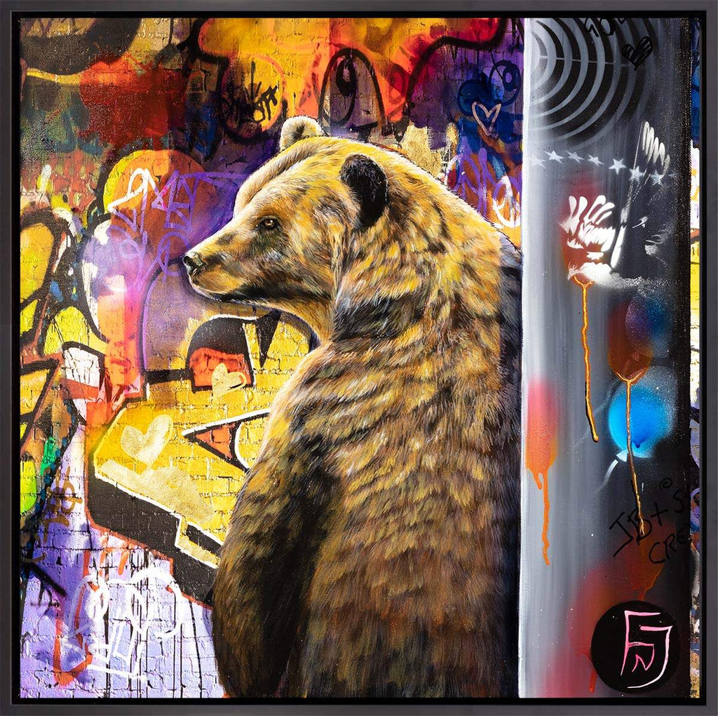 Seek - Original - SOLD by artist Faye Nasser Joley - Wyecliffe Galleries