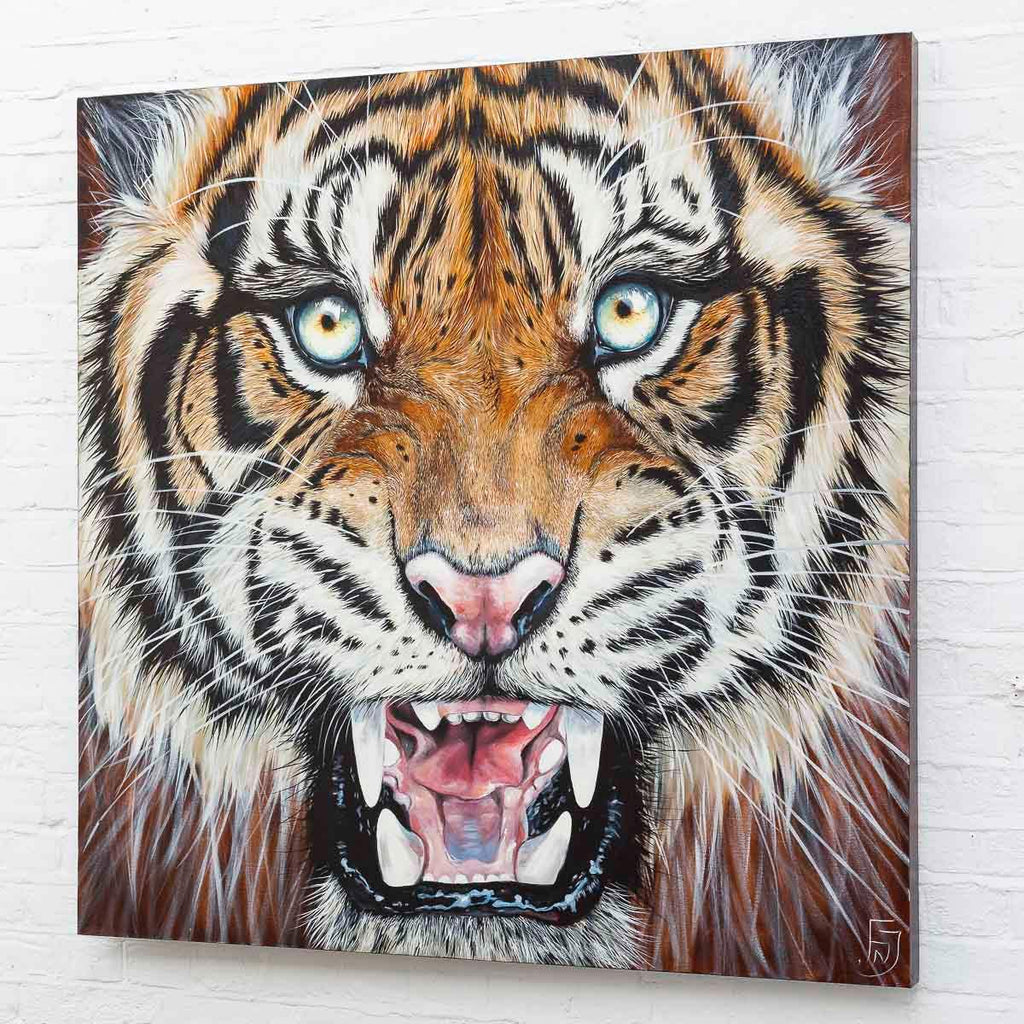 Shah - Original by artist Faye Nasser-Joley - Wyecliffe Galleries