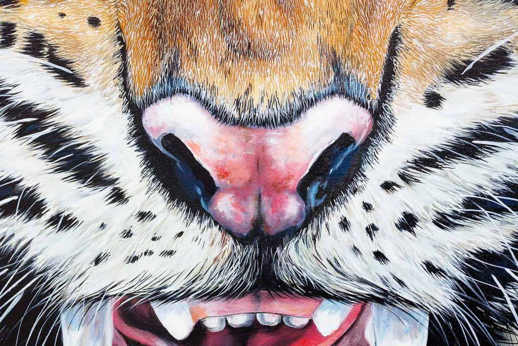 Shah - Original by artist Faye Nasser-Joley - Wyecliffe Galleries