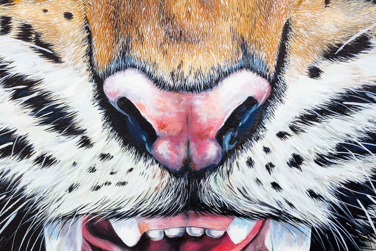 Shah - Original by artist Faye Nasser-Joley - Wyecliffe Galleries