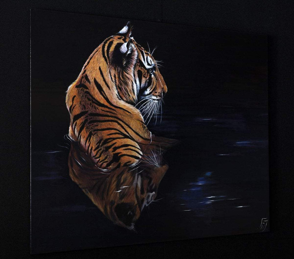 Shangri-La - Original by artist Faye Nasser-Joley - Wyecliffe Galleries