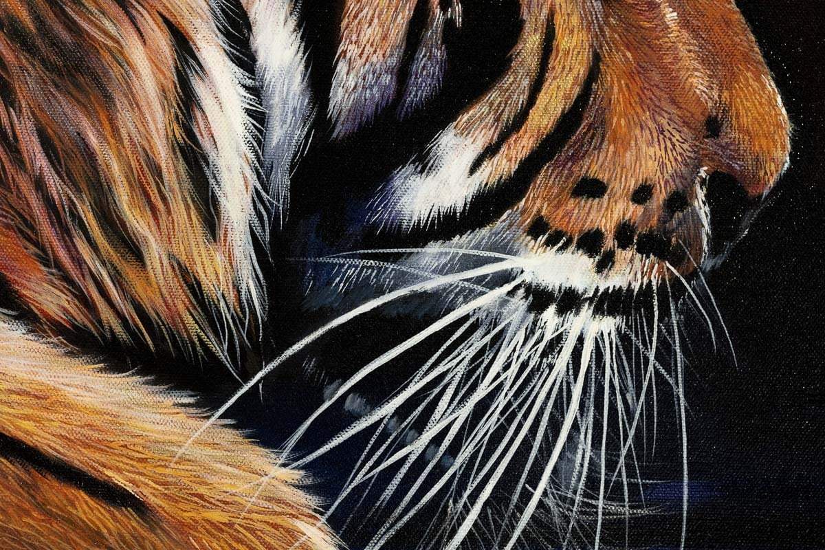 Shangri-La - Original by artist Faye Nasser-Joley - Wyecliffe Galleries