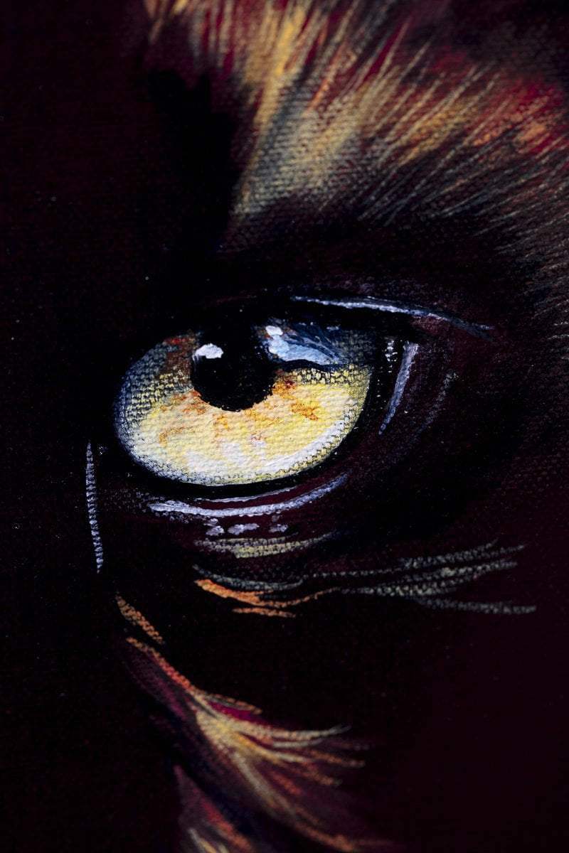 Spessartite - Original - SOLD by artist Faye Nasser Joley - Wyecliffe Galleries