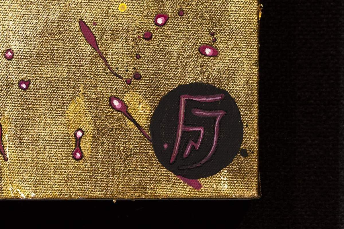 Starburst - Original by artist Faye Nasser-Joley - Wyecliffe Galleries