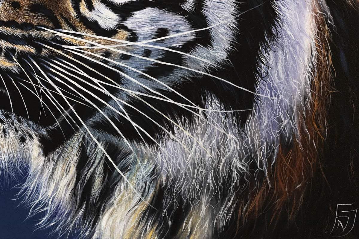 Sumaya - Original - SOLD by artist Faye Nasser Joley - Wyecliffe Galleries