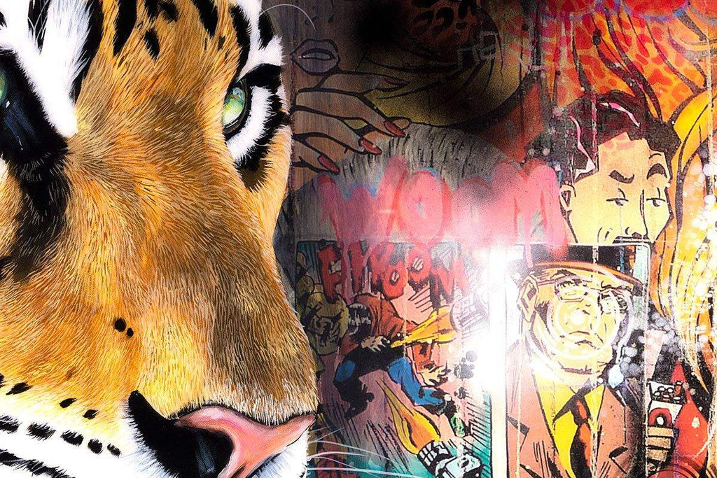 The Watchman - Original by artist Faye Nasser-Joley - Wyecliffe Galleries