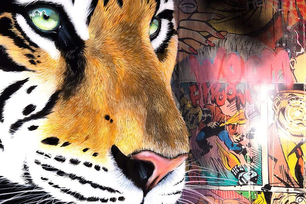 The Watchman - Original by artist Faye Nasser-Joley - Wyecliffe Galleries