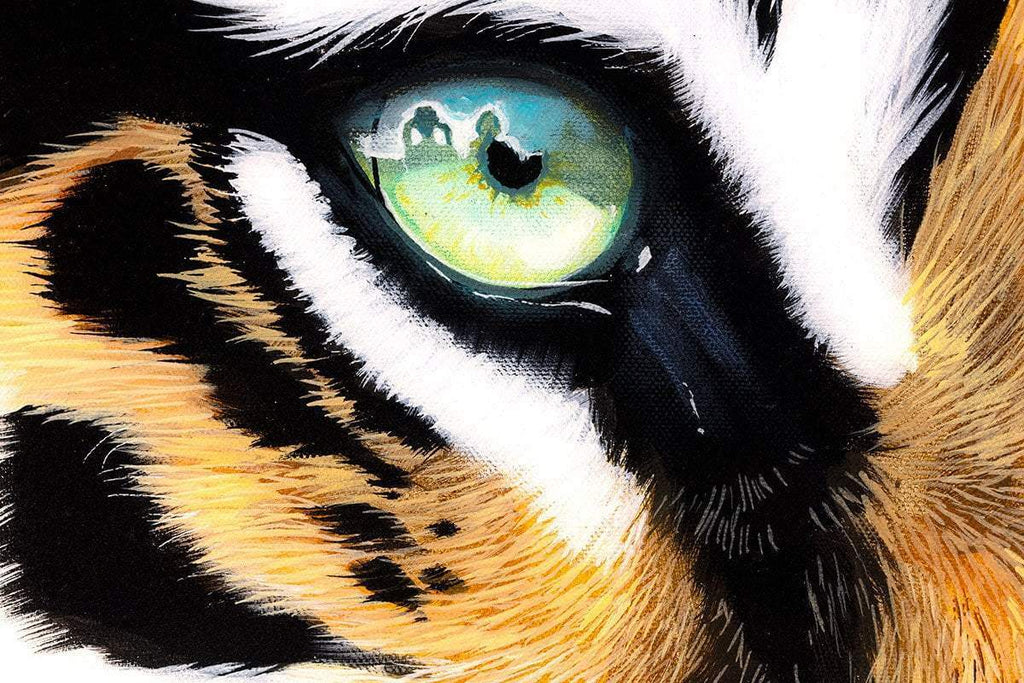 The Watchman - Original by artist Faye Nasser-Joley - Wyecliffe Galleries