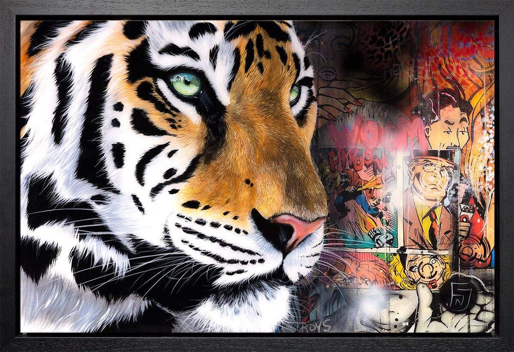 The Watchman - Original by artist Faye Nasser-Joley - Wyecliffe Galleries