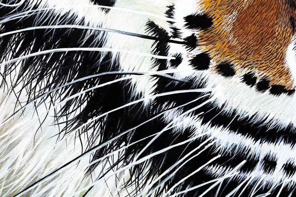 Tiger Kaito - Original by artist Faye Nasser Joley - Wyecliffe Galleries