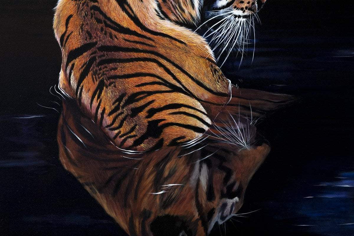 Shangri-La - Original by artist Faye Nasser-Joley - Wyecliffe Galleries