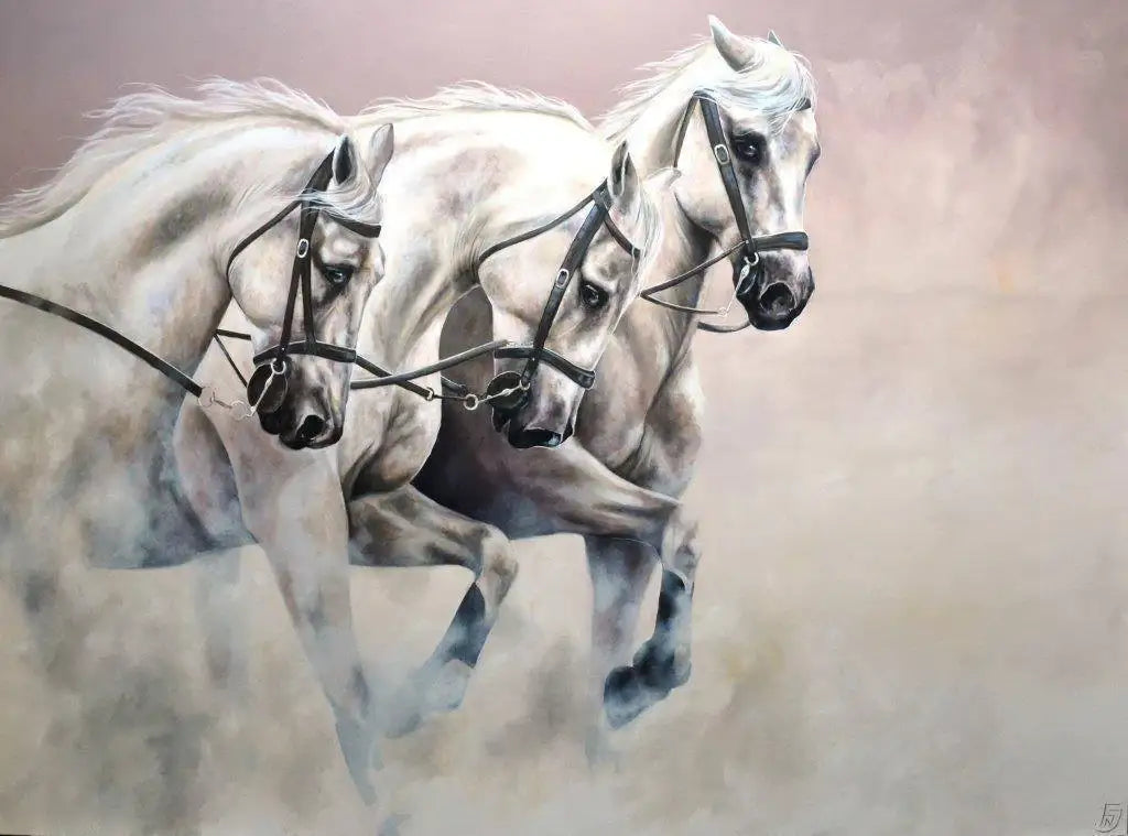 We Three Kings - SOLD by artist Faye Nasser-Joley - Wyecliffe Galleries