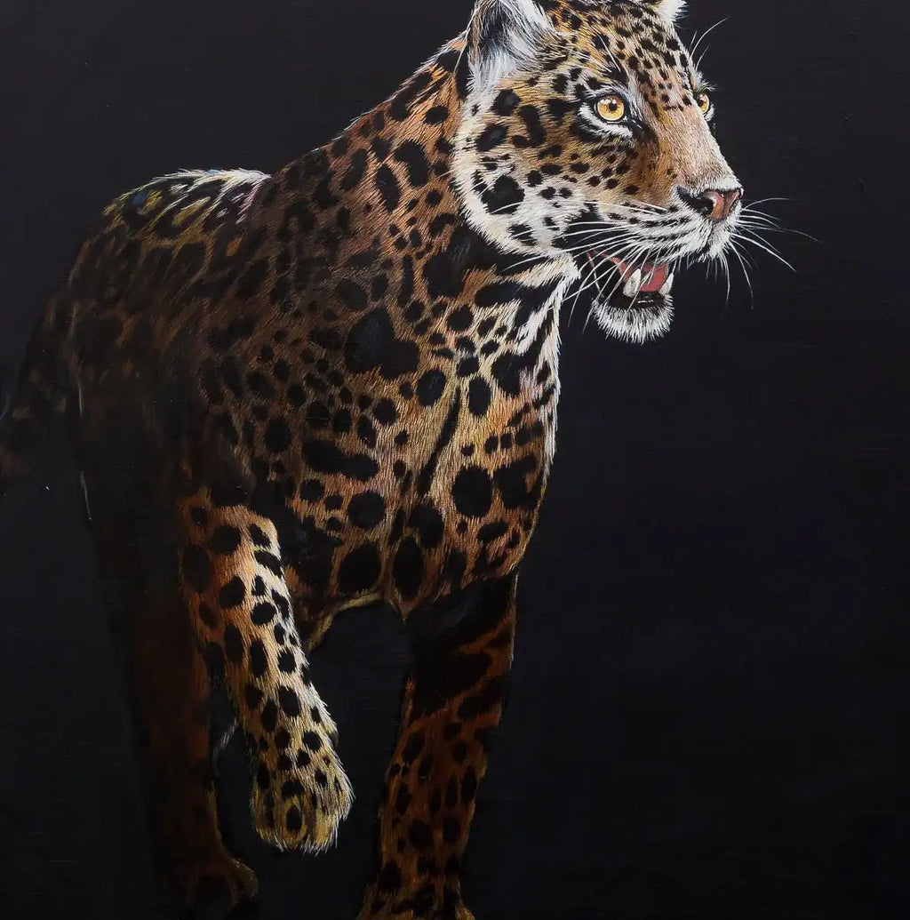 Yaguara - Original by artist Faye Nasser-Joley - Wyecliffe Galleries