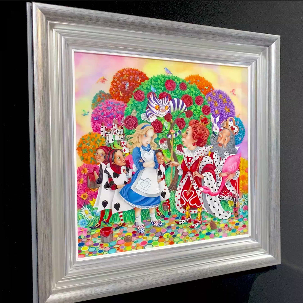 Alice in the Rose Garden - Original - SOLD