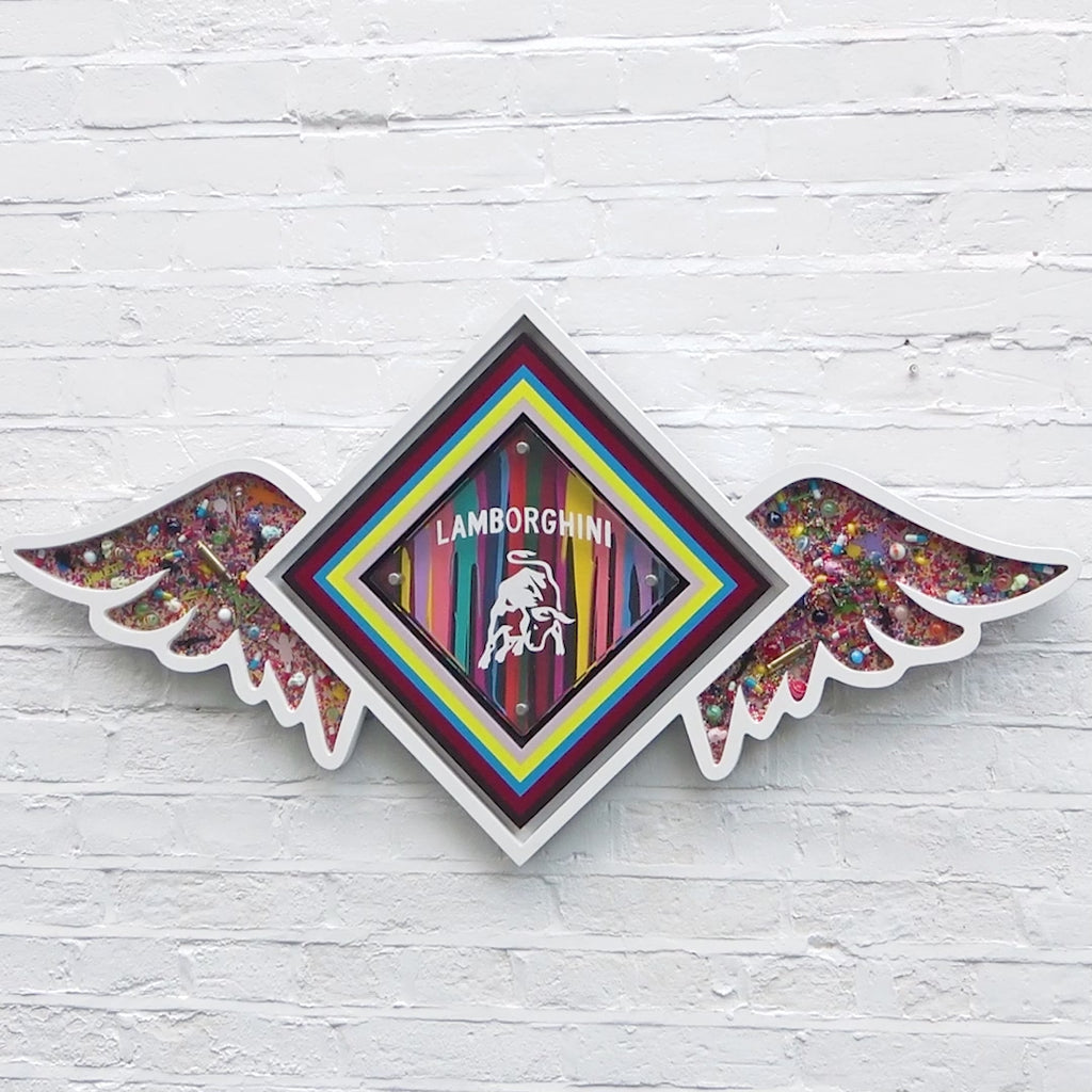 Pop De-Pendant: Lamborghini - Original - SOLD