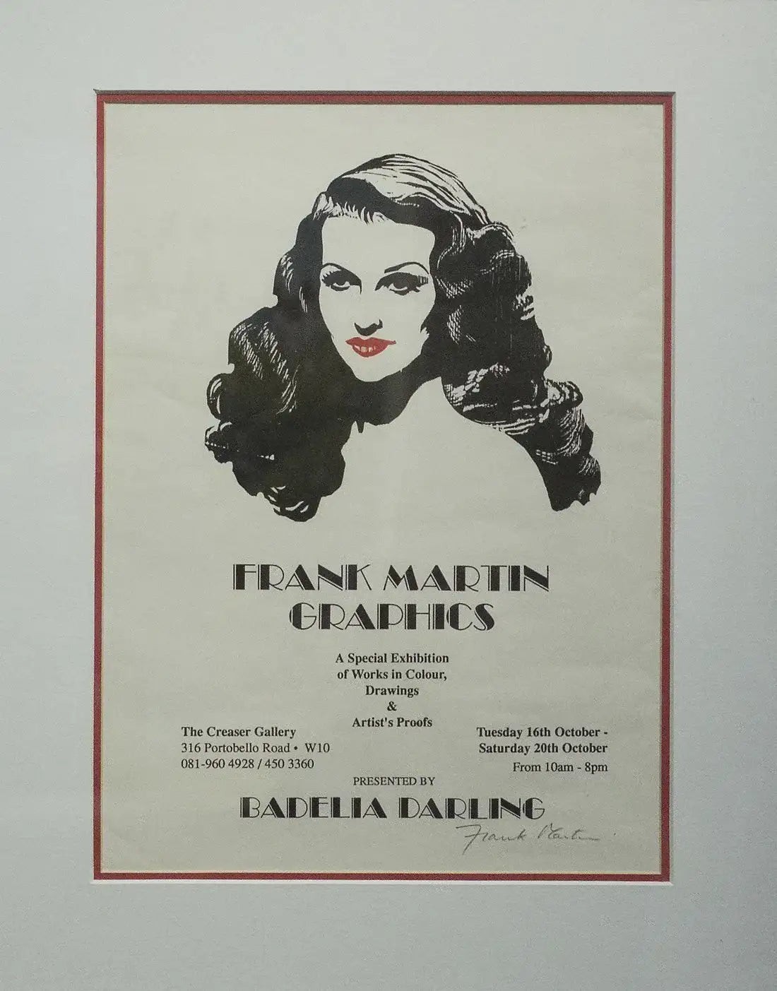 Frank Martin Graphics by artist Frank Martin - Wyecliffe Galleries